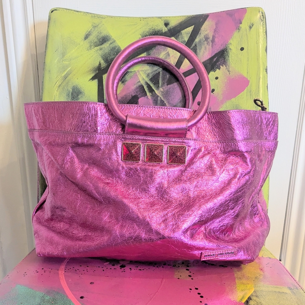 Y2K Fuschia Mark Jacobs Tote Bag